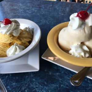 Homemade Mango and Soursop Ice Cream